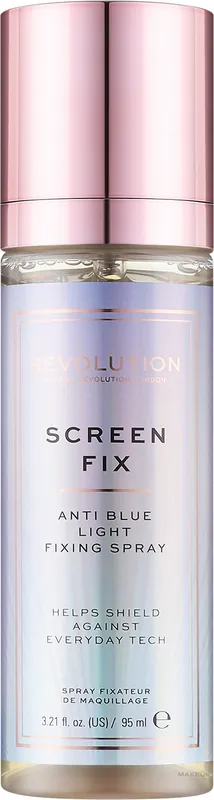 Makeup Revolution Protect Screen Fix Anti Blue Light Fixing Spray
