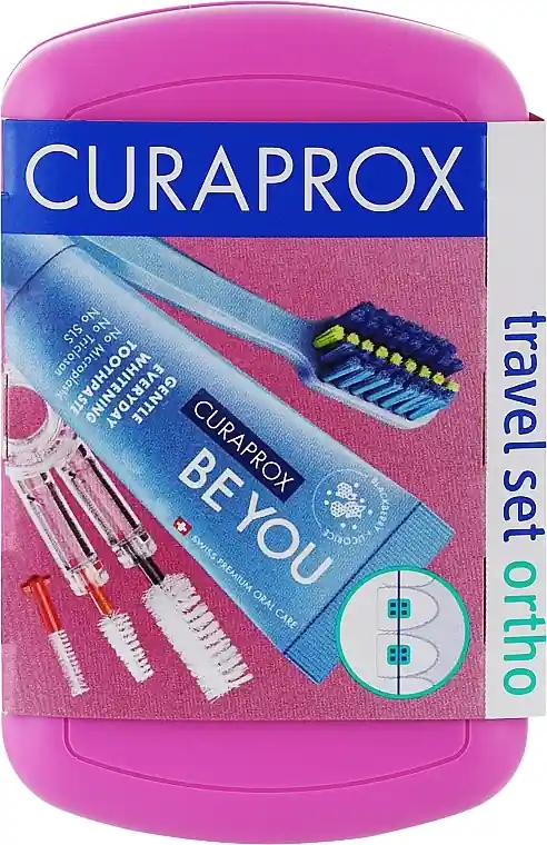 Orthodontic Travel Set, pink - Bath and Body