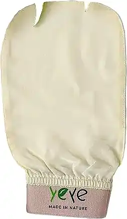 Silky Peeling Glove, White - Accessories