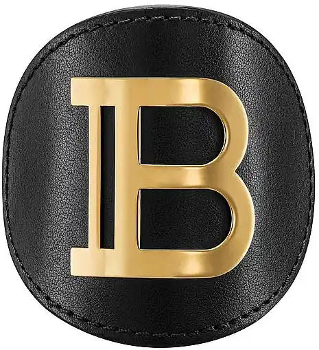 Hair Clip with Metal Logo - Accessories