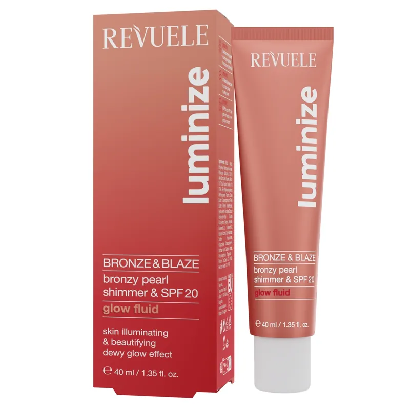 Revuele Luminize Bronze & Blaze Glow Fluid SPF 20 - Makeup