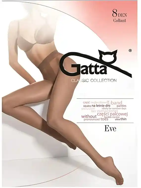 Tights 'Eve' 8 Den, smoke - Clothes