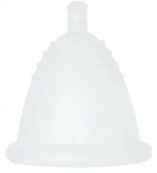 Menstrual Cup with Ball, size M, transparent - Accessories