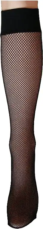 Knee Socks 'Rete' 20 Den, nero - Clothes
