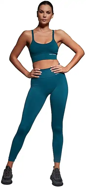 Active Women Sport Leggings, noble green - Clothes