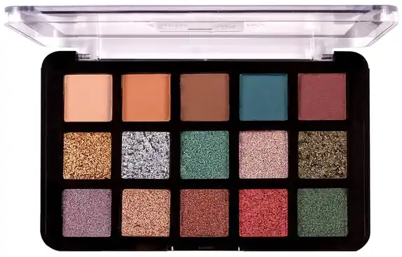 J.Cat Beauty Dia & Noche Tri-Element 15 Pigment Palette