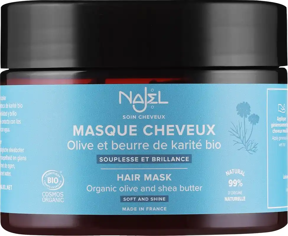Olive Water & Shea Butter Hair Mask (Fragrance-Free)