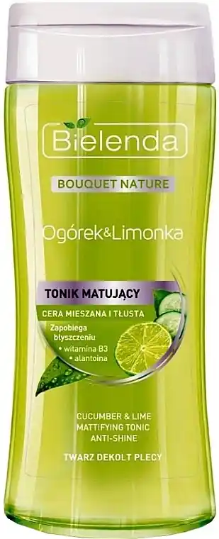 Mattifying Tonic "Cucumber & Lime" - Skin Care Products
