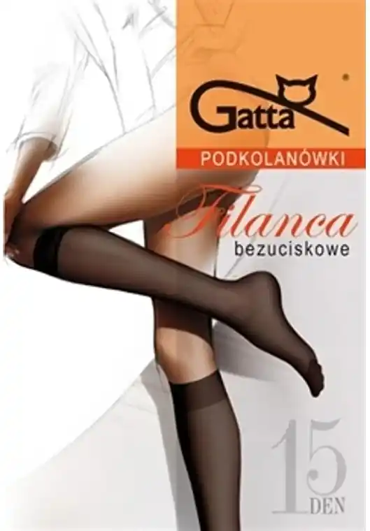 Filanca Women Knee Socks 15 Den, 2 pairs, nero - Clothes