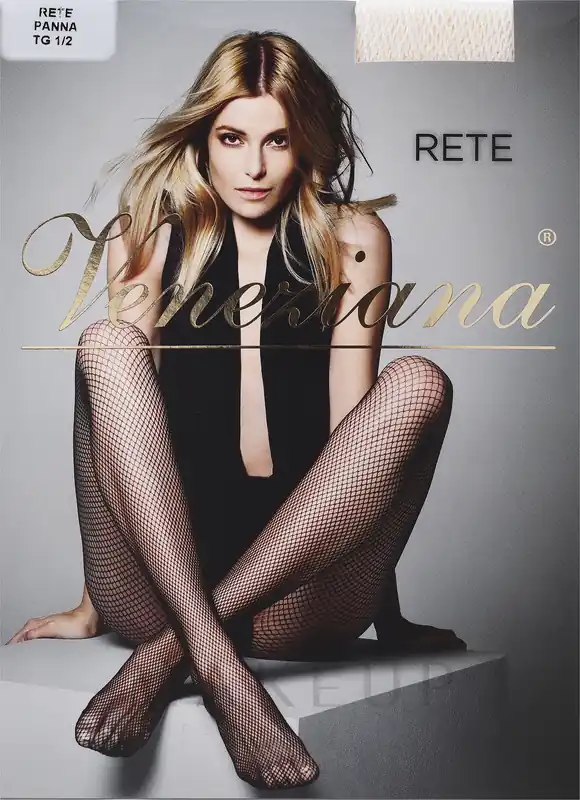 Net Tights "Rette", panna - Clothes