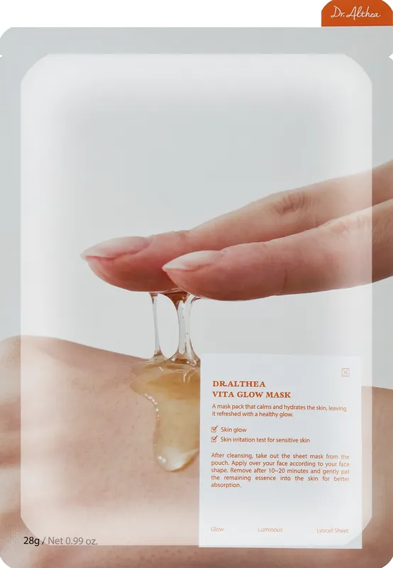Sheet Mask with Sea Buckthorn and Niacinamide - Skin Care Products