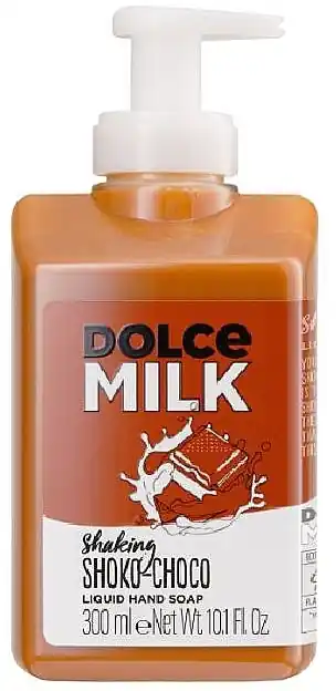 Liquid Soap with Milk Proteins & Chocolate Scent - Bath and Body