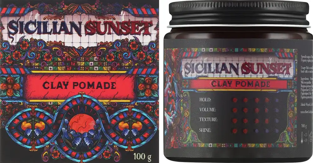 Sicilian Sunset Clay Hair Pomade