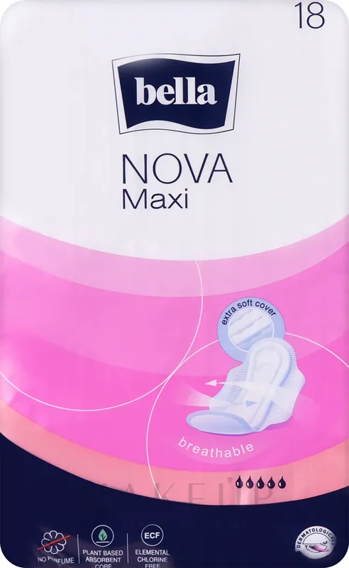 Sanitary Pads, 18pcs - Bath and Body