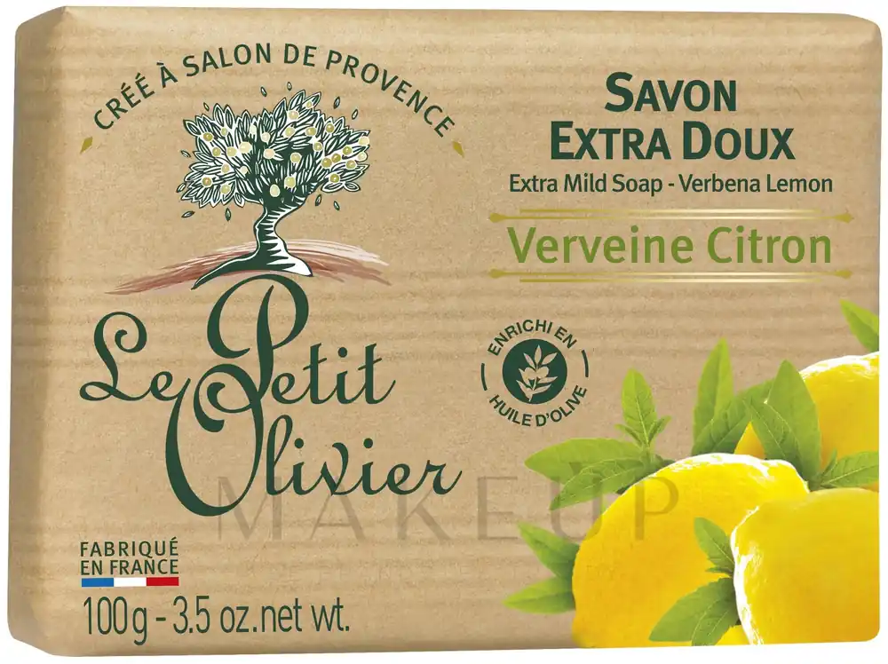 Extra Mild Soap with Lemon & Verbena Extract - Bath and Body