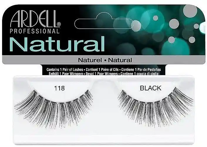 Ardell Natural Lashes Demi Black 118 - Makeup