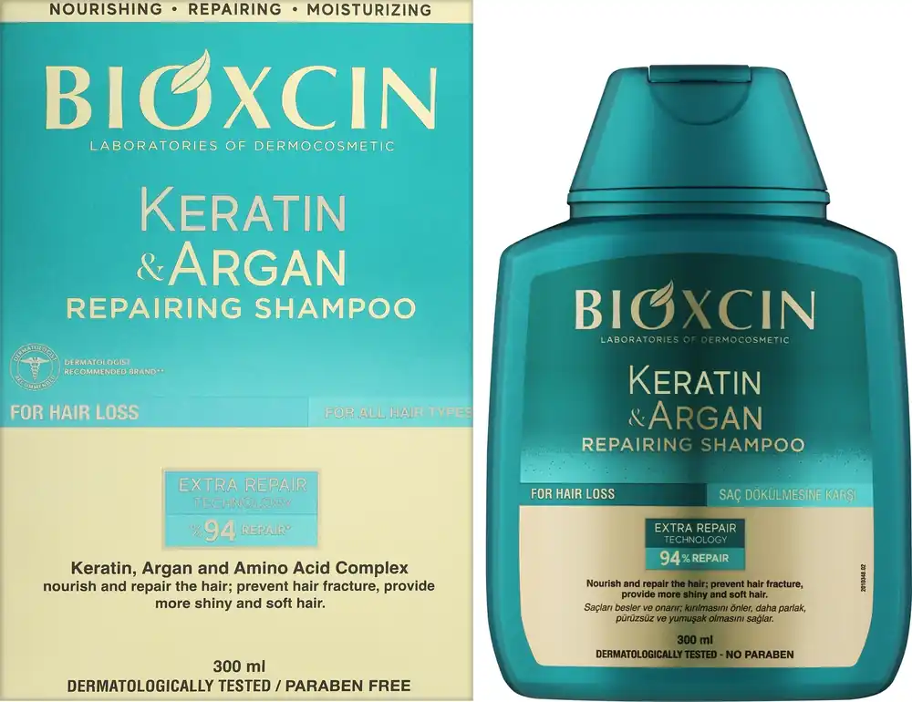 Keratin & Argan Revitalizing Shampoo - Hair