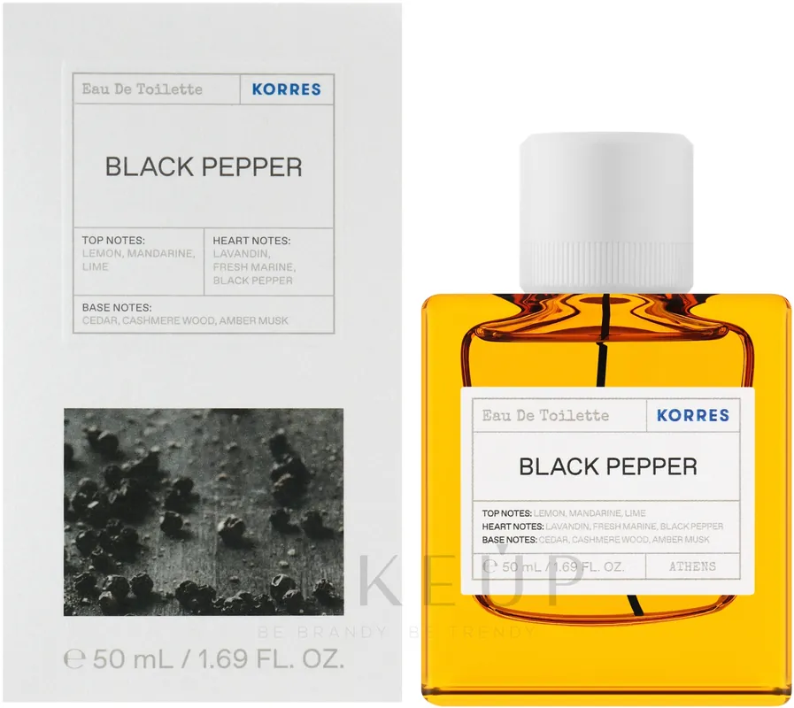 Korres Black Pepper - Perfume