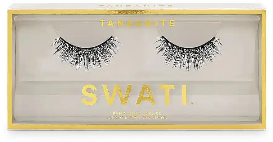 Swati Faux Mink Lashes Tanzanite - Makeup