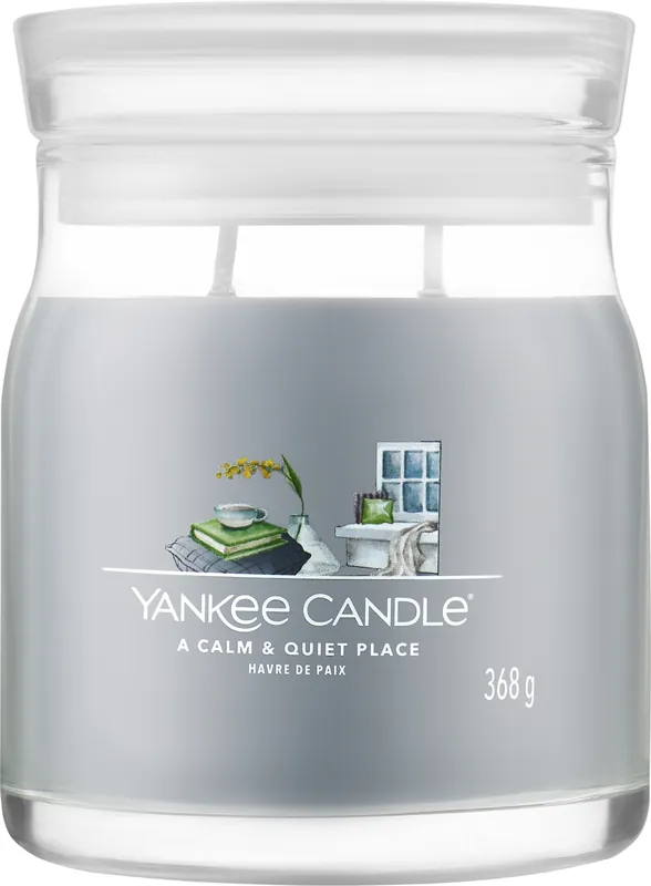 Scented Candle in Jar 'Calm & Quiet Place', 2 wicks - Bath and Body