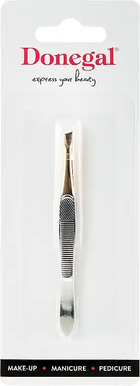 Slant Tip Tweezers "Goldrush", 9723 - Accessories
