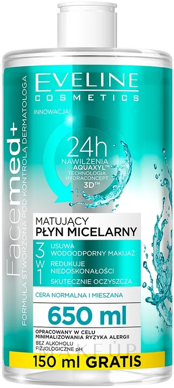 Micellar Water for Normal and Combintaion Skin - Skin Care Products