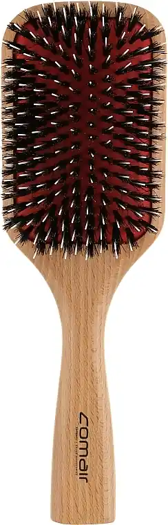 Hair Brush "Natural Wooden Brush", 11-row