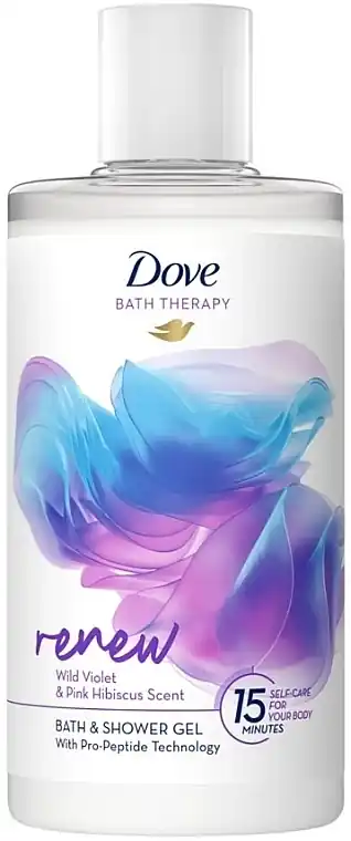 Bath & Shower Gel 'Violet & Hibiscus' - Bath and Body