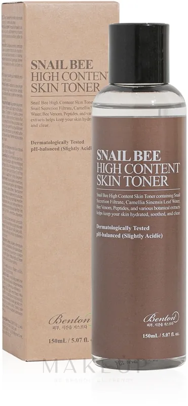 Snail & Bee Venom High Content Toner - Skin Care Products