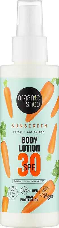 Sunscreen Body Lotion SPF30 - Bath and Body