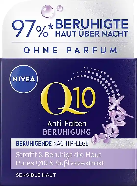Soothing Anti-Wrinkle Night Cream for Sensitive Skin