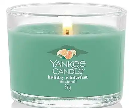 Scented Mini Candle in Glass - Bath and Body
