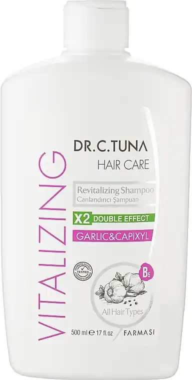 Shampoo with garlic extract - Hair