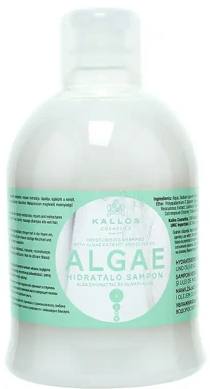Moisturizing Algae Extract & Olive Oil Shampoo - Hair