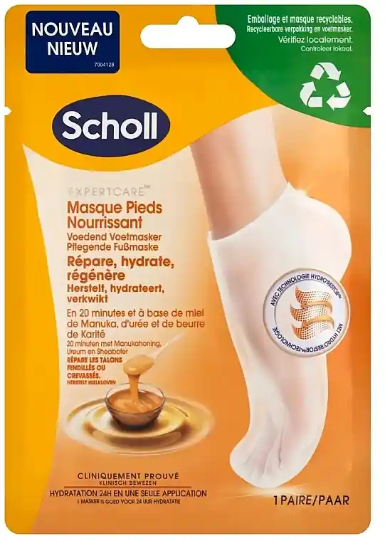 Moisturizing Foot Mask with Manuka Honey - Bath and Body