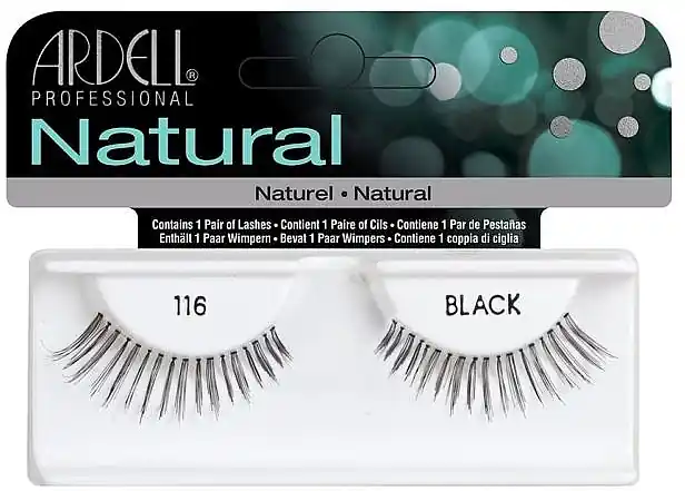 Ardell Natural Lashes Black 116 - Makeup