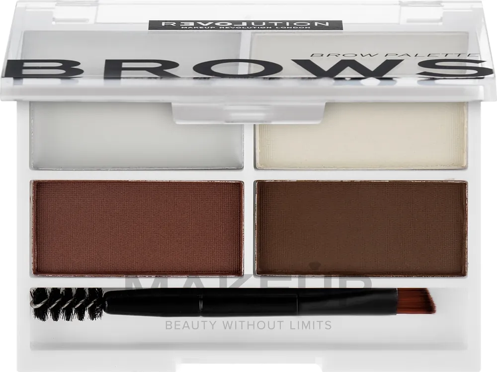 Relove By Revolution Colour Cult Brow Palette - Makeup