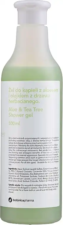 Aloe & Tea Tree Shower Gel - Bath and Body