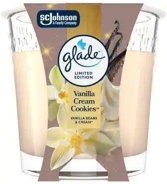 Cookies with Vanilla Cream Scented Candle - Bath and Body