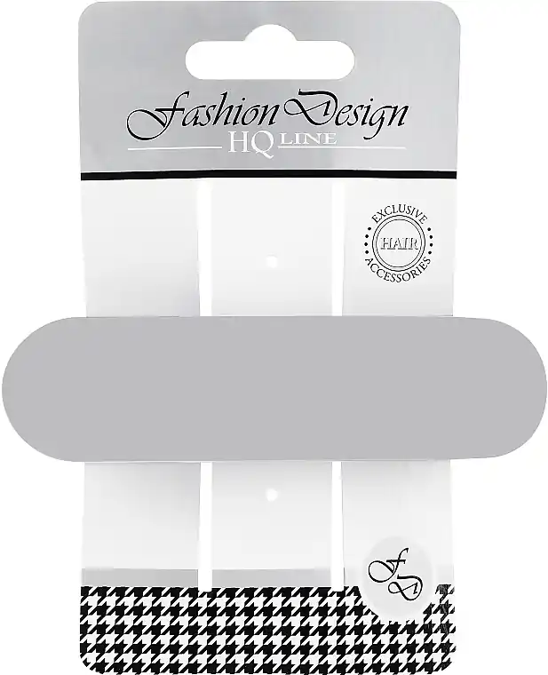 Fashion Design Hair Clip, 28403, grey - Accessories
