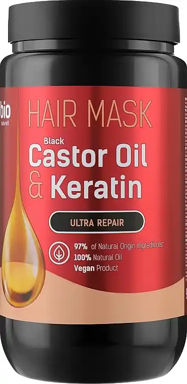 Hair Mask 'Castor Oil & Keratin'