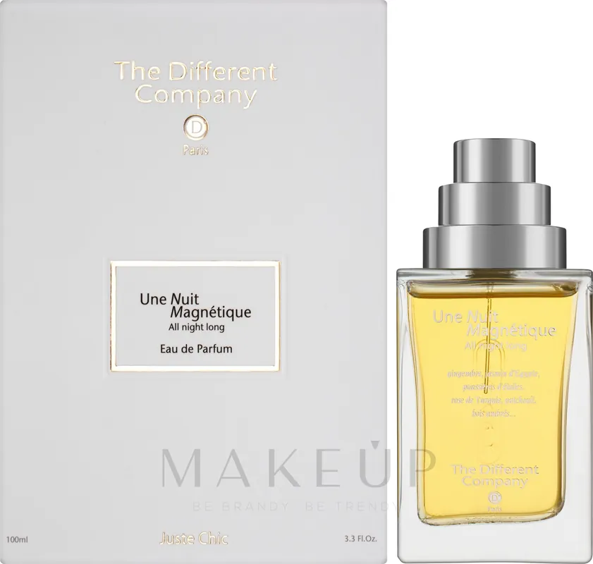 The Different Company Une Nuit Magnetique Refillable - Perfume
