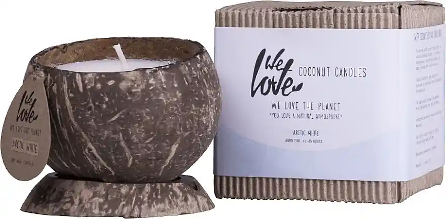 Scented Coconut Candle - Bath and Body