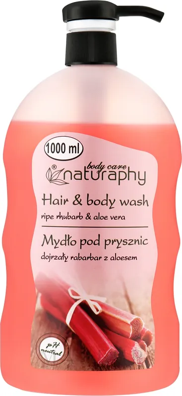 Shower Gel-Shampoo "Rhubarb & Aloe Vera"