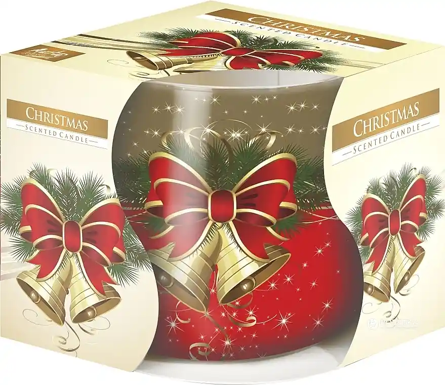 Christmas Scented Candle in Glass - Bath and Body