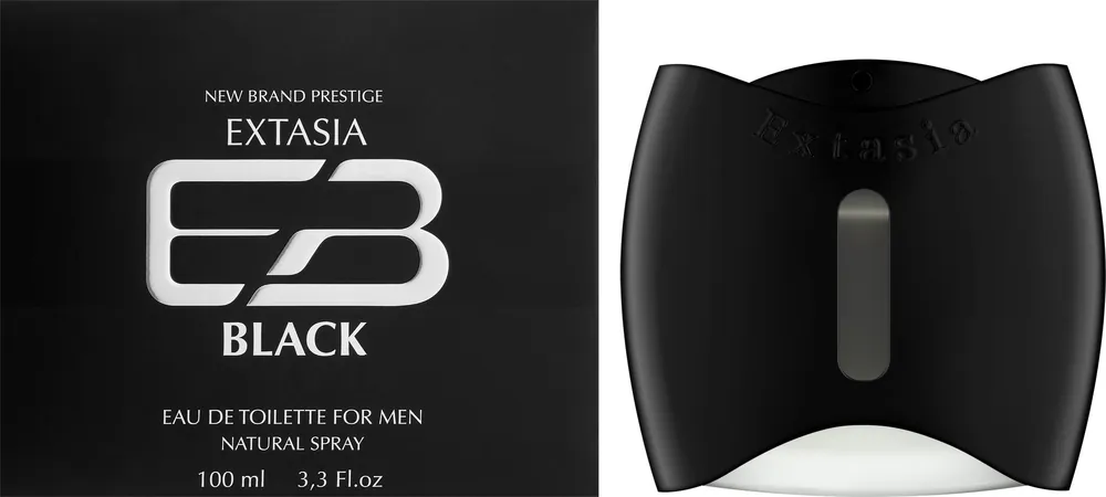 New Brand Extasia Black - Perfume