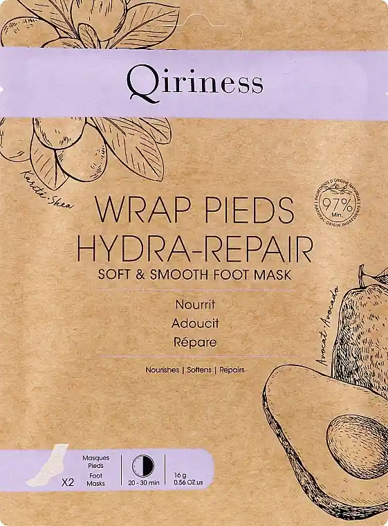 Softening & Smoothing Foot Mask, natural formula - Bath and Body