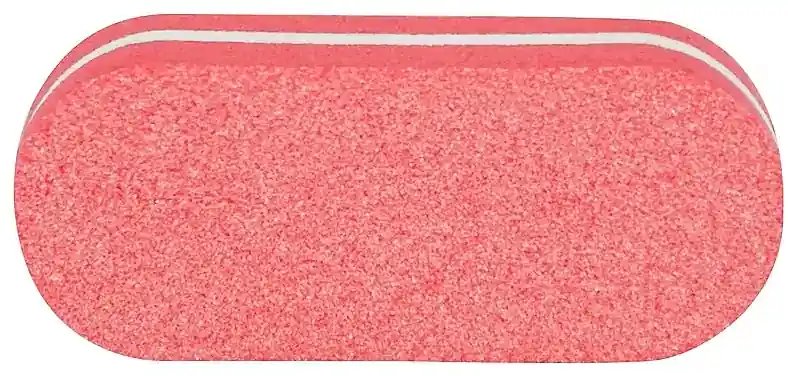 Mini Buffs, 80/100 grit, oval, red, 40 pieces - Accessories
