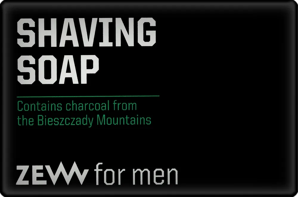 Shaving Soap with Charcoal - Bath and Body