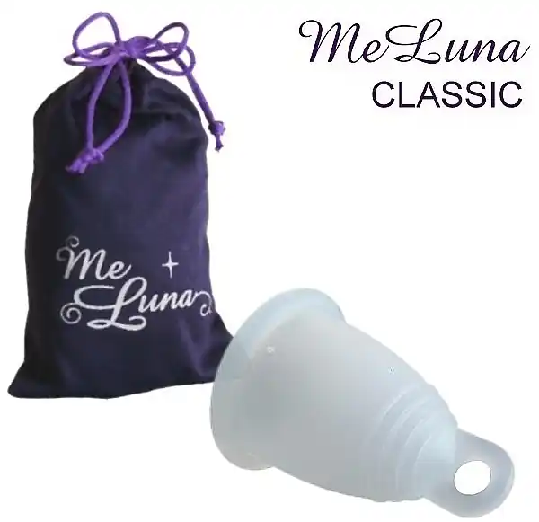 Menstrual Cup with Loop, size XL, clear - Accessories
